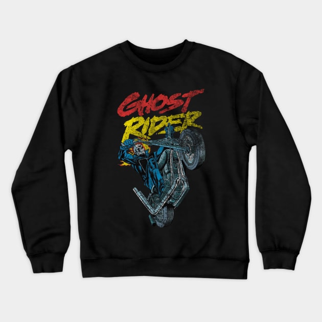 ghost rider classic Crewneck Sweatshirt by k4k7uz